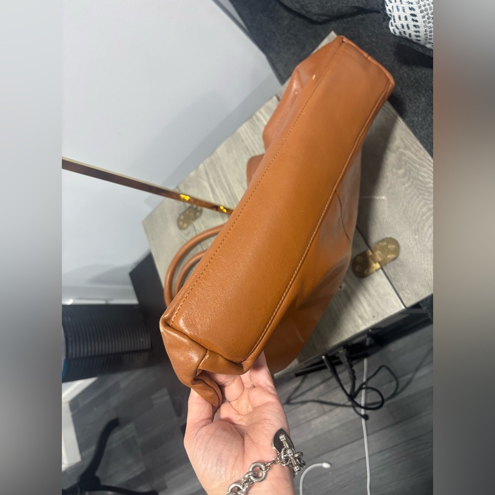 Tory Burch leatherette tote bag, Brown - Picture 11 of 12